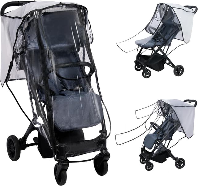 Detalle de AMORBASE universal rain cover for pushchair