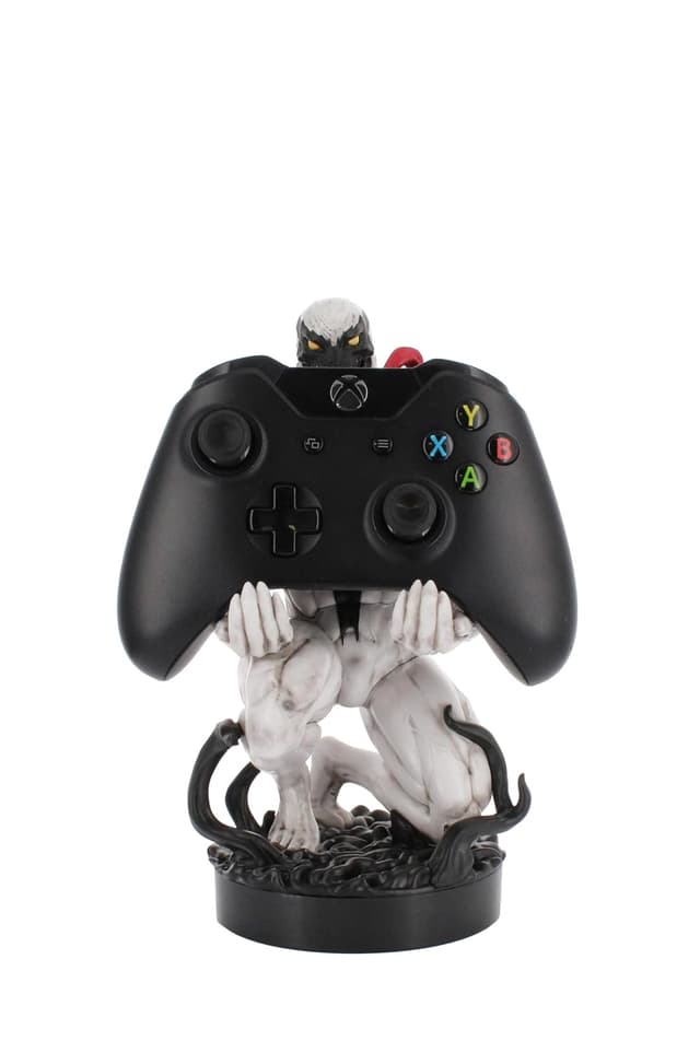 Detalle de Cable Guys Marvel Anti-Venom Controller Halter & Handy-Ständer – Gaming-Zubehör für Schreibtisch-Setup