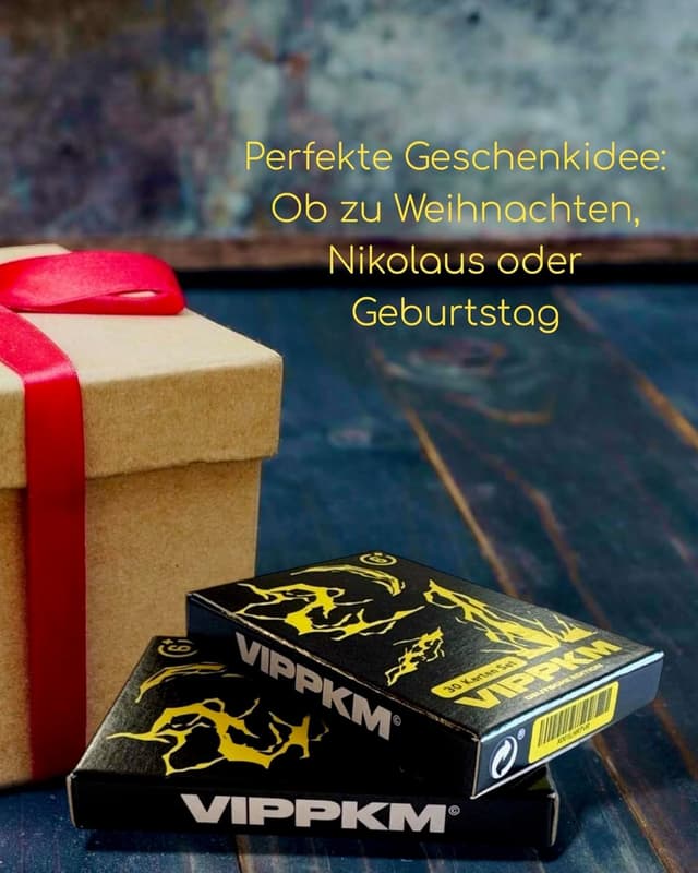 Thumbnail 1 de VIPPKM 30 Karten Set Geschenkbox