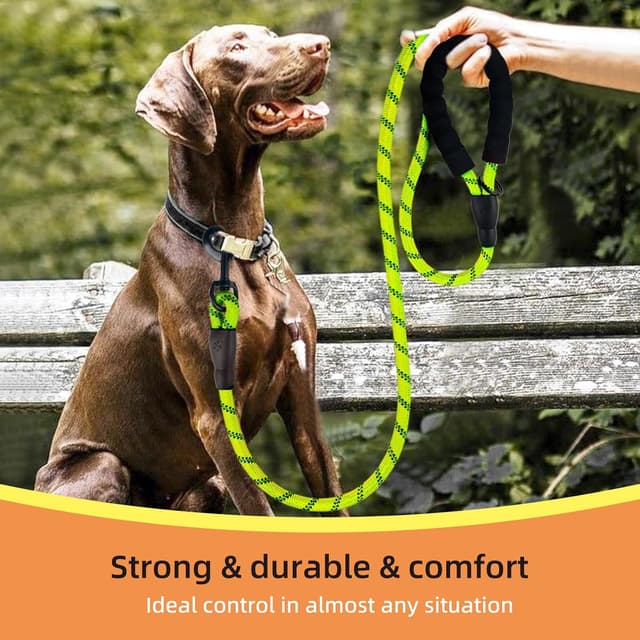 Detalle 2 de RoiYeel Hundeleine 200 cm mit 1 cm Breite