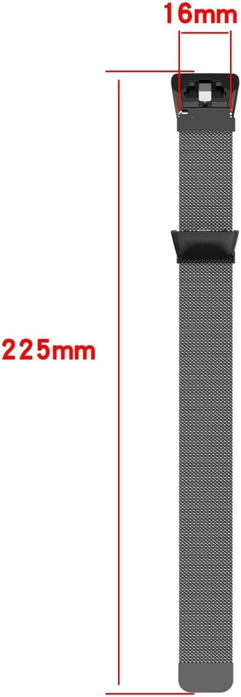 Detalle de Panda Bobo metal milanese strap for Huawei Band 6 / 6 Pro and Honor Band 6 / 7