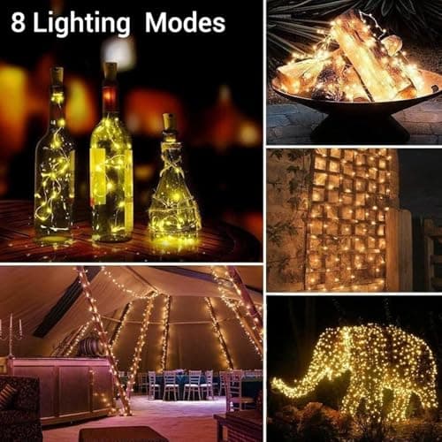 Detalle 2 de Joomer Luces solares 14 m 120 LED