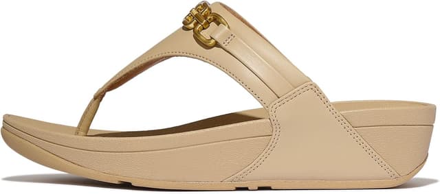 Thumbnail 6 de Fitflop Women’s Lulu Square-chain leather toe-post sandals
