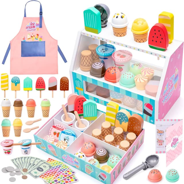 Imagen de WIKITOT Ice Cream Toys 51 Pieces en OfertitasTOP