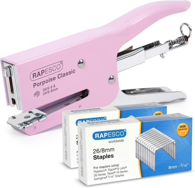 Thumbnail 5 de RAPESCO 1355A Cucitrice a Pinza Porpoise 45 fogli