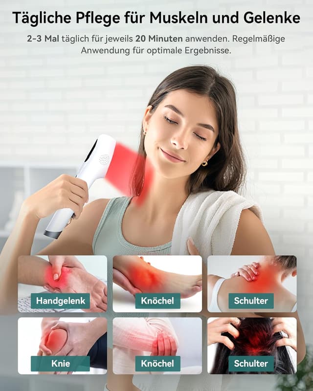 Thumbnail 4 de Orisary Kaltes Rotlicht Handgerät 4000 mAh