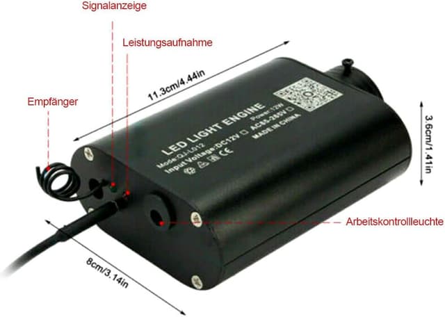 Thumbnail 4 de VASTFIRE étoile Fibre optique 500 pcs 3 m