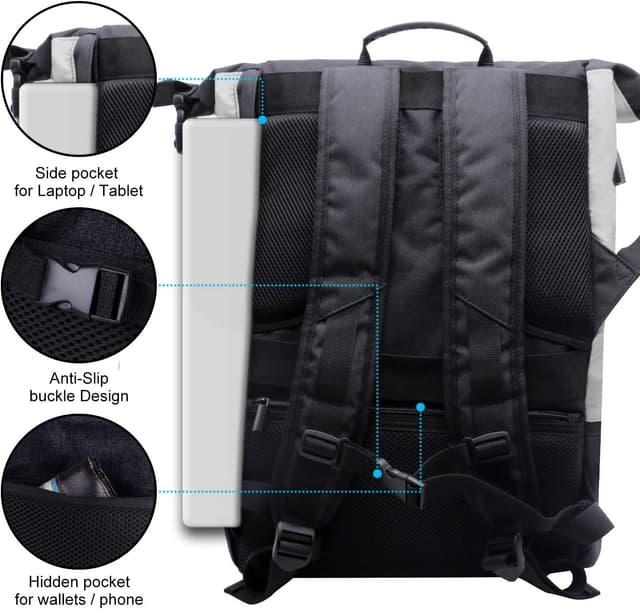 Detalle de ITSHINY Sporttasche 3 in 1 mit Schuhfach