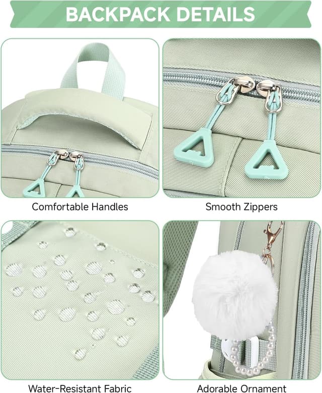 Thumbnail 4 de Amythe Sac à Dos Filles Vert 31x16x44