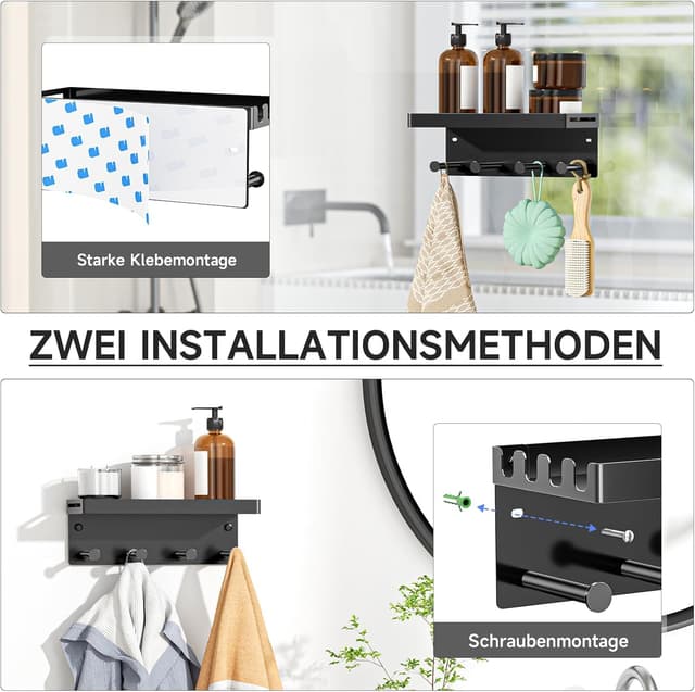 Thumbnail 5 de XILIMOR Handtuchhalter Ohne Bohren