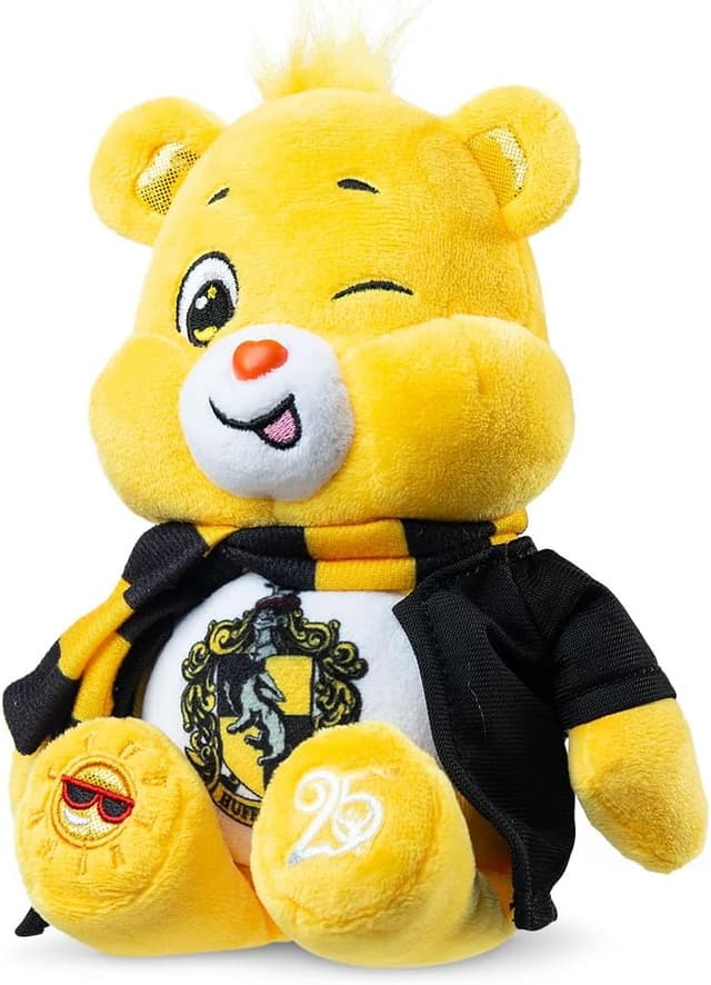 Detalle de Care Bears x Harry Potter Hufflepuff Funshine Bear 8-Inch Plush