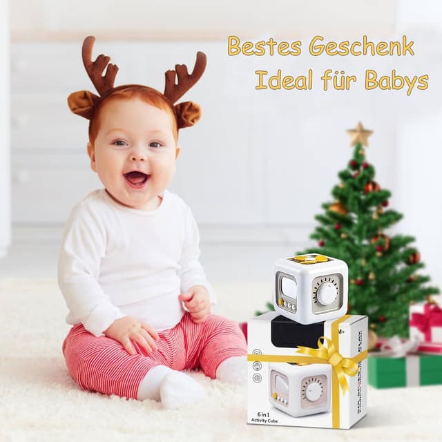 Detalle 2 de Loyzico Motorikwürfel 6-in-1 ab 1 Jahr