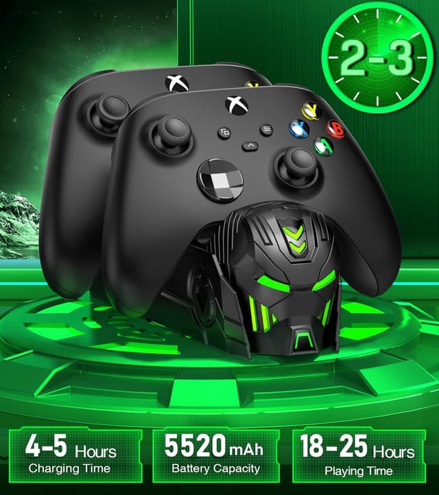 Detalle de HASACOOL Controller Charging Dock 5520mWh batteries