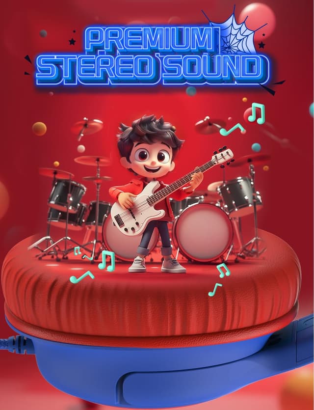 Thumbnail 6 de iClever Kids 85dBA Safe Headphones