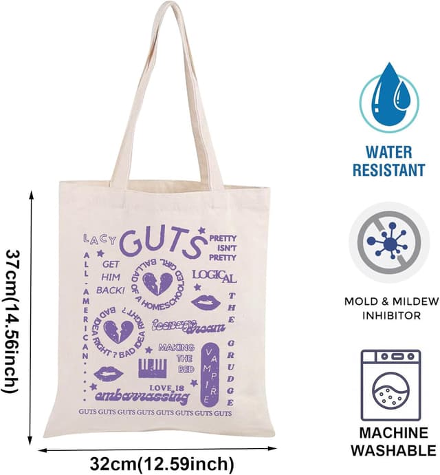 Thumbnail 4 de FOTAP Singer Inspired Tote Bag