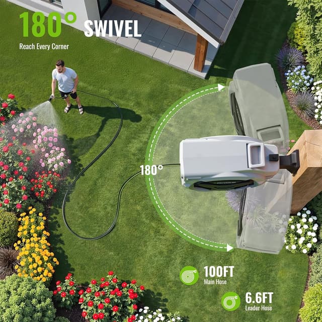 Thumbnail 4 de PATOOLIO Auto Reel 30+2m Retractable Hose