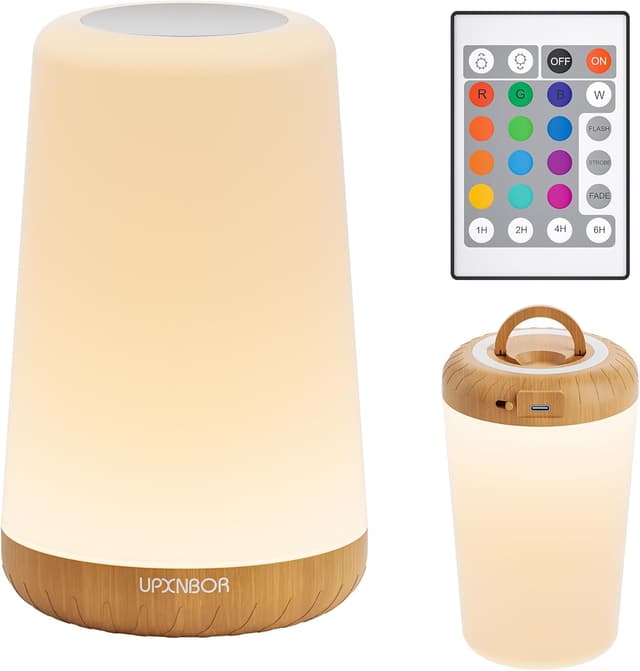 Detalle de UPXNBOR Night Light LED Bedside Lamp