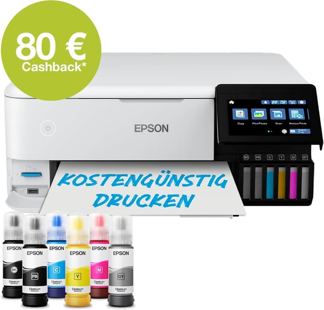 Detalle 2 de EcoTank ET-8500 Drucker DIN A4 đź–¨