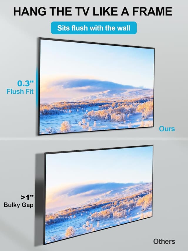 Detalle 2 de Ultra Slim TV Wall Mount 100 lbs