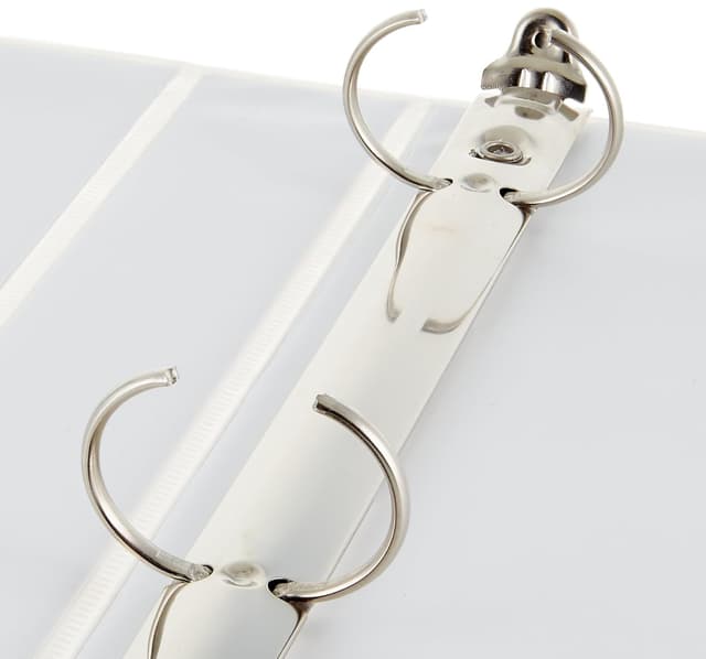 Detalle 2 de Amazon Basics 3-Ring Binder, 1-Inch, 4-Pack