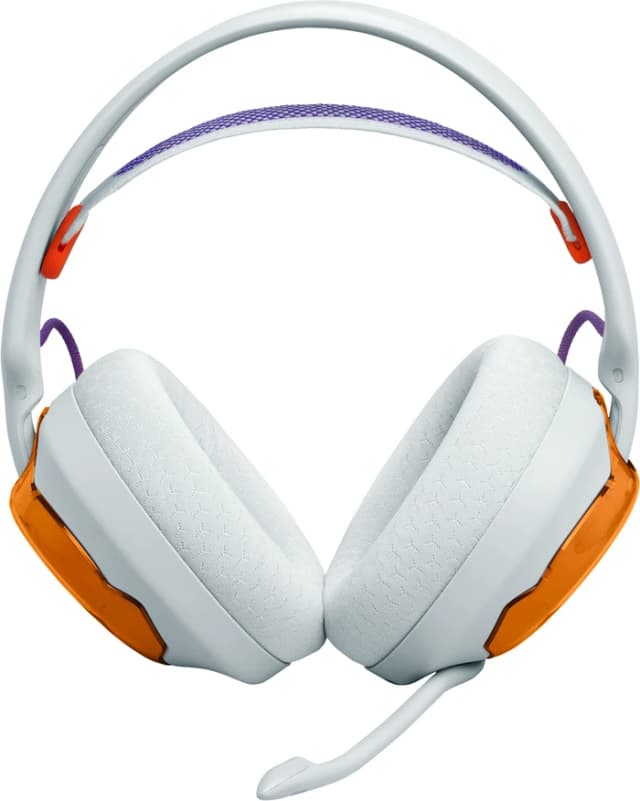 Detalle de JBL Quantum 250 Orange Gaming-Headset mit 3,5-mm-Kabel