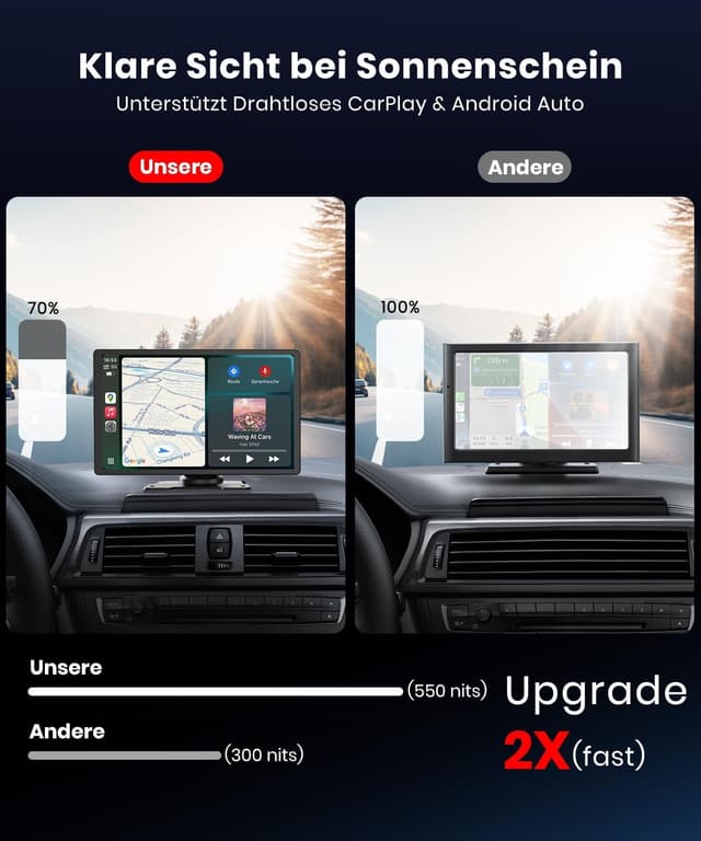 Thumbnail 2 de Foxpark 9.26 Zoll CarPlay Display