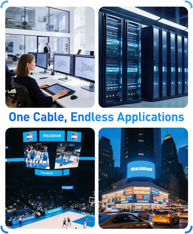 Thumbnail 5 de Maxonar 10K 8K HDMI 2.1 Kabel 3m