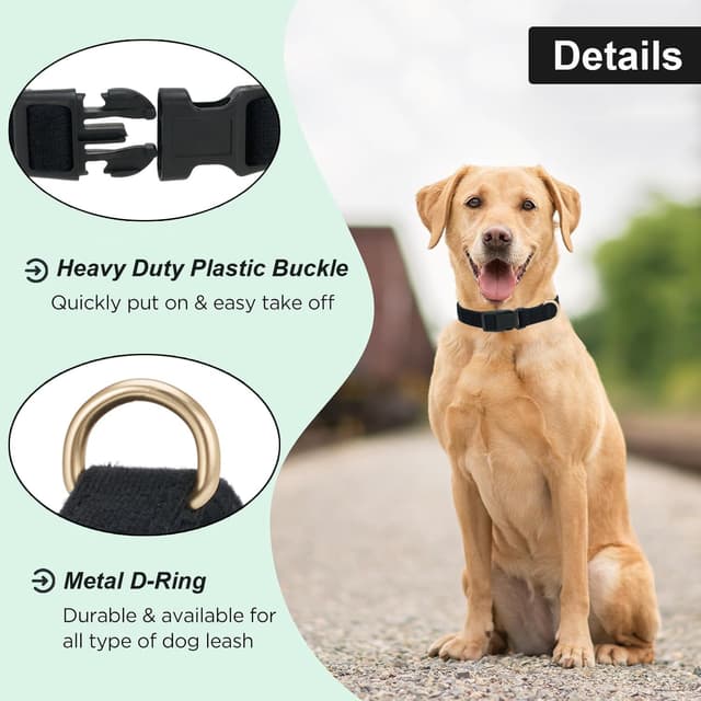 Detalle de Petiry Dog Collar Size M, corduroy comfort