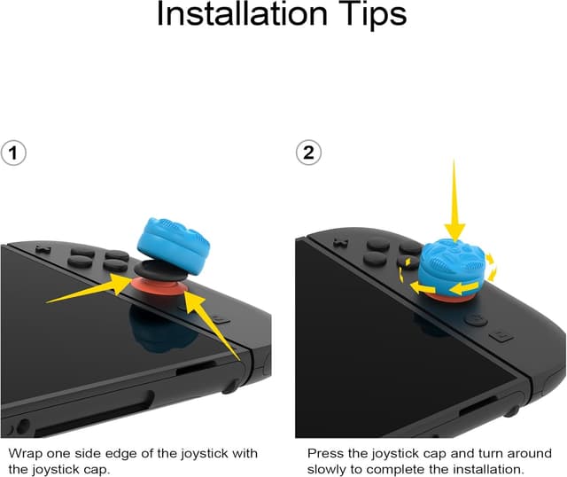 Thumbnail 6 de Switch 2 thumb grips 4-pack, 7.5mm cushions