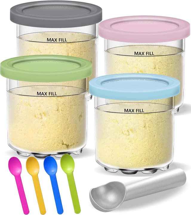 Imagen de Ninja Creami Pints and Lids 4-pack 🍨 en OfertitasTOP