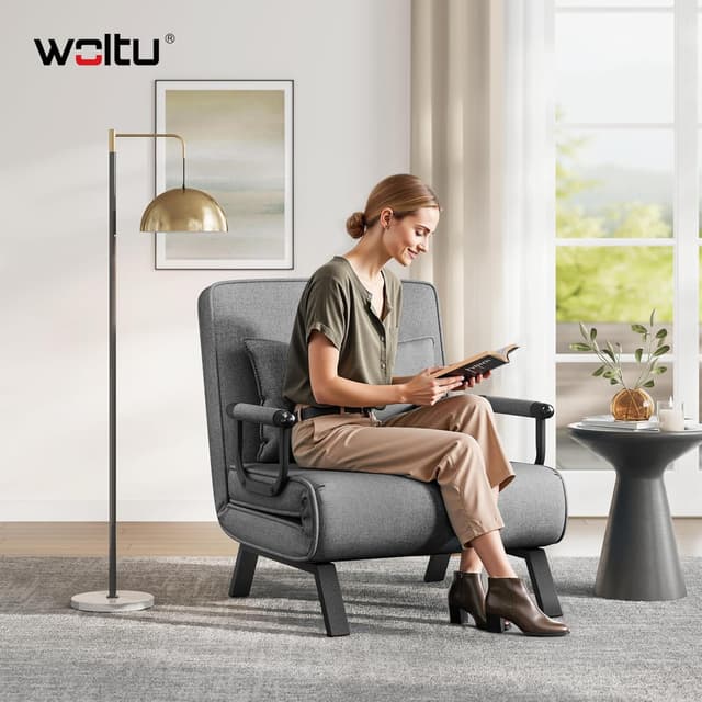 Detalle 2 de WOLTU Schlafsessel 3 in 1 mit Bettfunktion