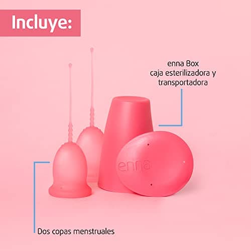 Thumbnail 2 de enna cycle original copa menstrual TALLA L 2 unidades