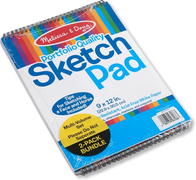 Thumbnail 3 de Melissa & Doug Sketch Pad 9x12 🎨