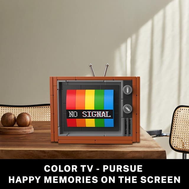 Detalle 2 de JMBricklayer 20131 : kit de construction rétro pour lecteur CD et déco vintage