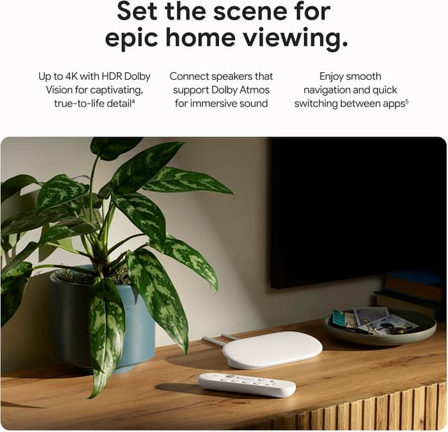 Thumbnail 1 de Google TV Streamer 4K 32GB ⚙