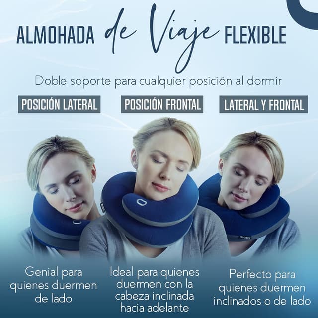 Detalle 2 de BCOZZY Almohada cuello para viajes Large