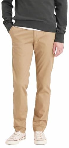 Detalle de Dockers Signature Khaki Pantalón chino 34W/34L, Slim