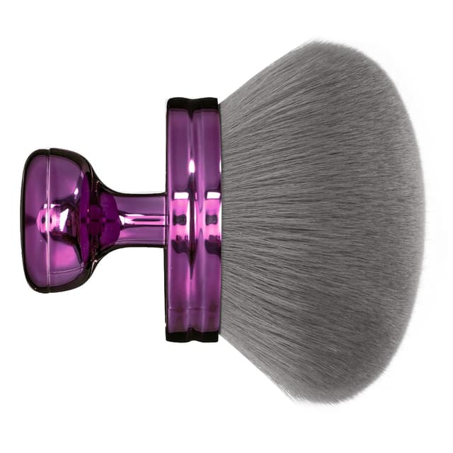 Detalle de Blend & Blur Extra Large Body Makeup Brush (3.2-inch) for Self Tanner, Legs & Bronzer — Purple