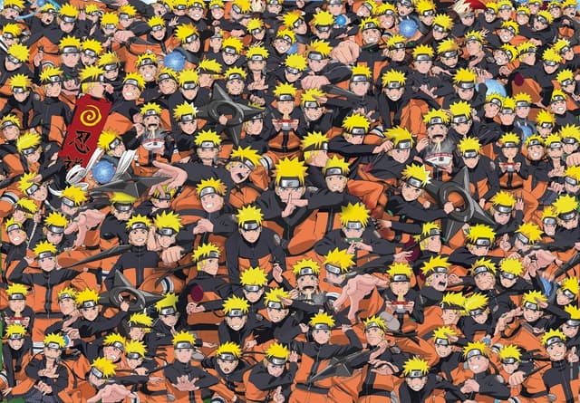 Detalle de Clementoni Puzzle 1000 pezzi Naruto (Special Series) con poster, scatola compatta 70x50 cm