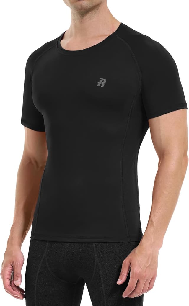 Detalle 2 de Runhit Kompressionsshirt Herren 3er Pack