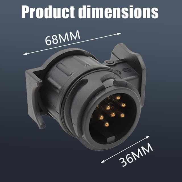 Thumbnail 3 de Adaptateur TONZACK 13 vers 7 broches ⚙