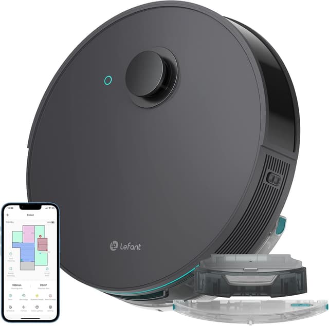 Detalle de LEFANT N3 Robot Aspirapolvere 10000Pa