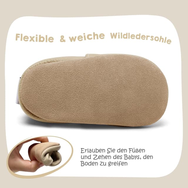 Thumbnail 3 de IceUnicorn Krabbelschuhe Baby Weiches Leder