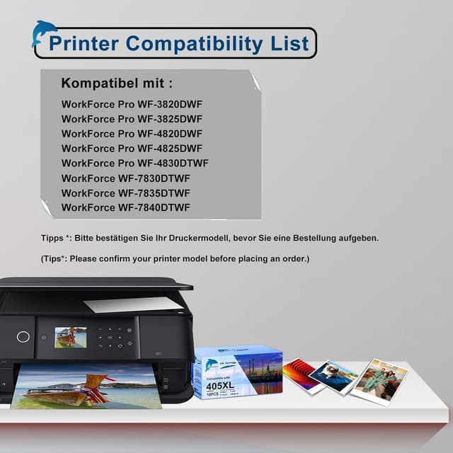 Detalle de GoToners 405XL 10er-Pack Druckerpatronen 🖨