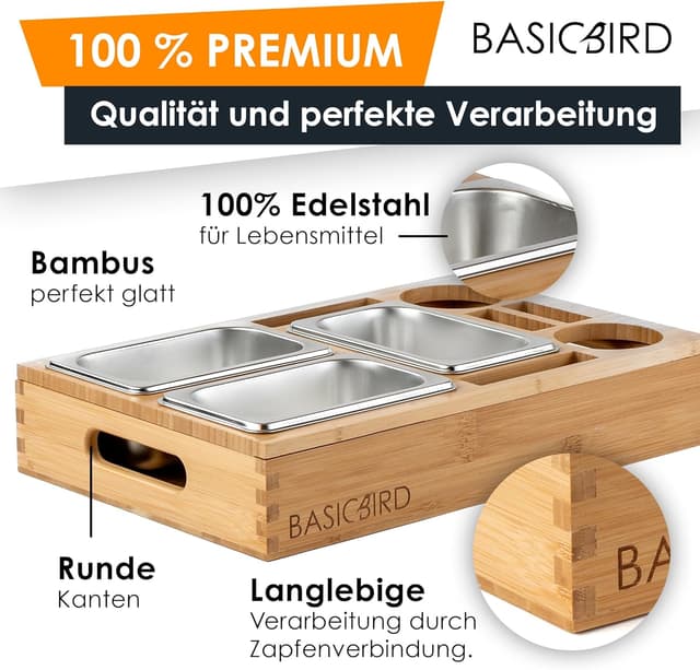 Thumbnail 4 de BASICBIRD Couchbar Snackbox