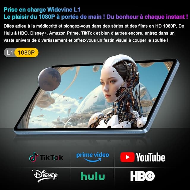 Thumbnail 5 de Tablette 10 pouces Android 15 8000mAh ⚡