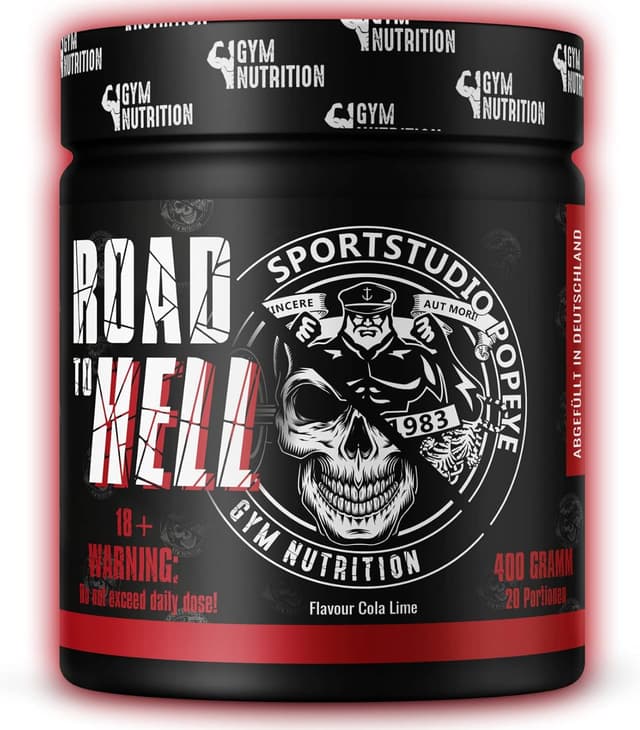 Detalle de Pre Workout ROAD TO HELL Ultra Hardcore 400 g