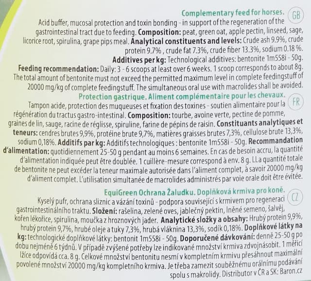 Detalle de EquiGreen Magenschutz