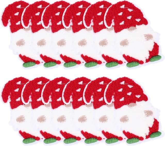 Imagen de MILISTEN Weihnachtsmann Aufnäher 12er-Pack 🎨 en OfertitasTOP