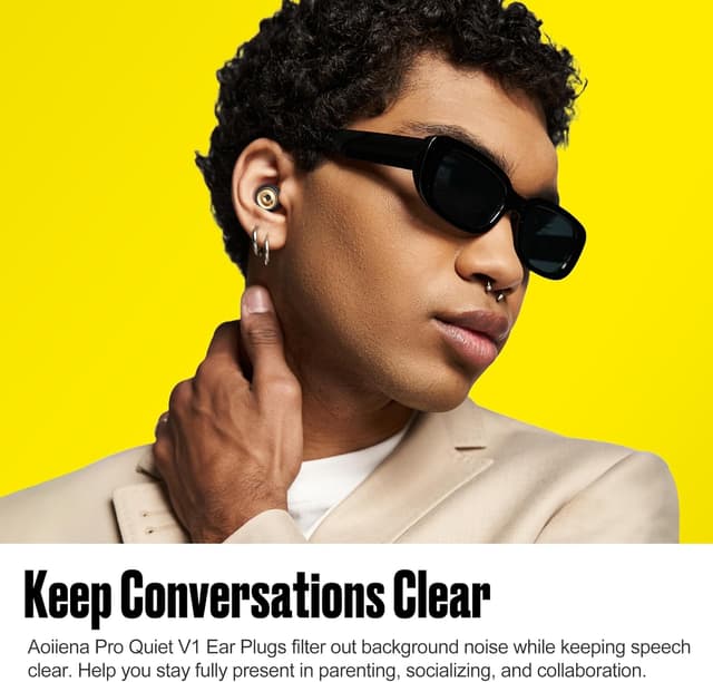 Detalle de Aoiiena Pro-Comfort Ear Plugs 46dB